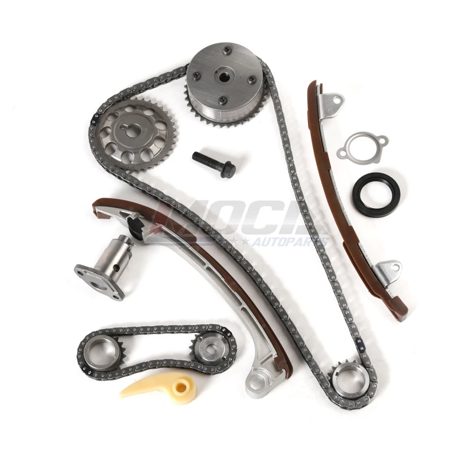 Kit de cadena de distribución + bomba de agua de piñón VVT-i para Toyota Scion 1AZFE 2AZFE 01-09 Foto 2 de 4