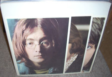 BEATLES white album  rock  2lp reissue apple 3 PHOTOS  POSTER