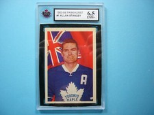 1963/64 PARKHURST NHL HOCKEY CARD #1 ALLAN STANLEY KSA 6.5 EX/NM+ 63/64 PARKIE