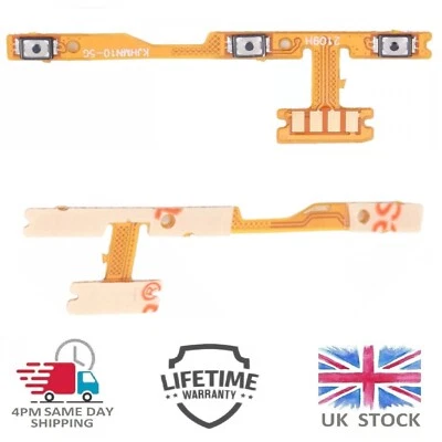 For Xiaomi Redmi Note 10 5G Power Flex Cable With Volume Side Buttons Adhesive