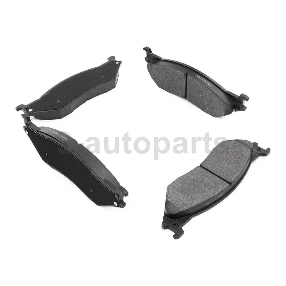 Rotores de disco delanteros + pastillas de freno para International Harvester CF600 2005-2010 Foto 3 de 4