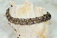 ELCO Sterling Silver Triple Link Bracelet - 7 1/2"