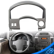 Dash Panel Gauge Cover Bezel Trim Fit For 2004-2006 Nissan Titan SE/LE/XE Armada