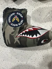 19th Hole Custom Shop CURTISS P-40 Warhawk Thick Blade Putter Head Cover