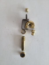 Coleman 200A Lantern Low Ventilator Bracket w/ Brass Burner Assembly & Top Nut