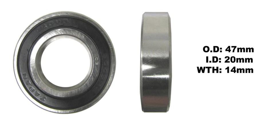 Cojinete de rueda trasero R/H para Husaberg FE 450 E 2007 Foto 4 de 4