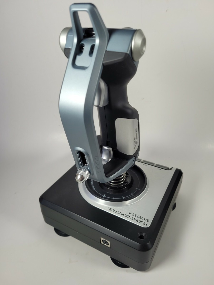 Logitech Saitek X52 Hotas Flight Control System Combat Stick