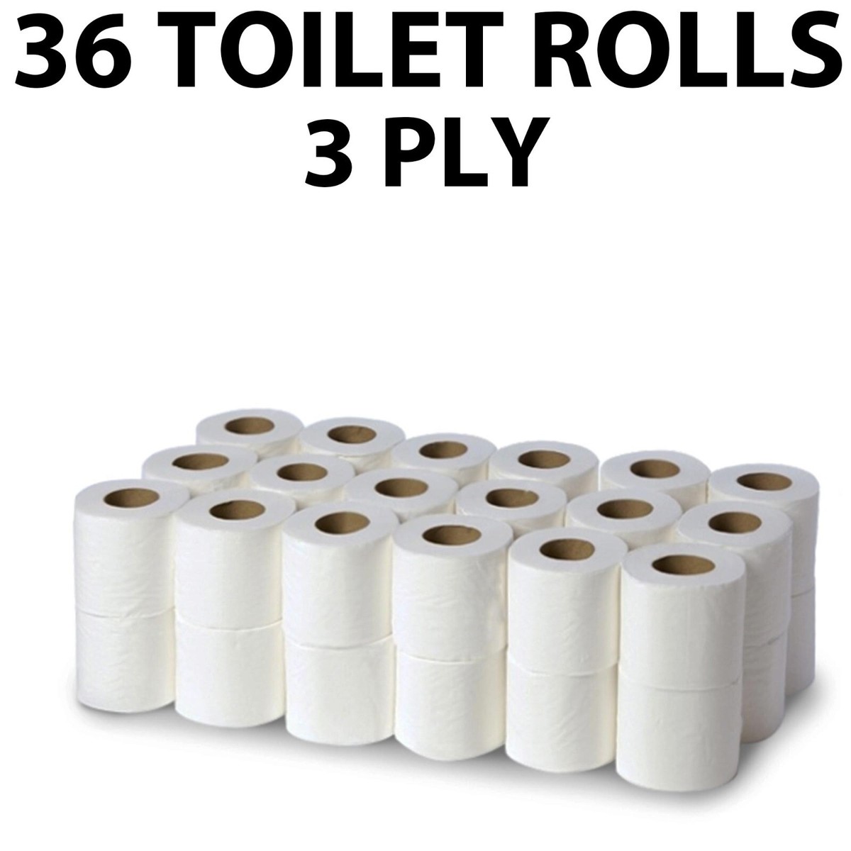 Commercial FSC Certified 2-Ply White Ultra Strong Toilet Paper, Septic Safe, 286 Sheets Per Roll - 36 Rolls - Foto 2