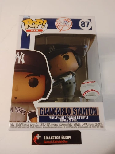 Giancarlo Stanton Funko Pop! MLB 87 New York Yankees Away Jersey Baseball Pop