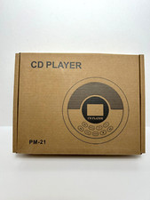 HAYERPOR Portable Bluetooth CD Player Rechargeable PM-21