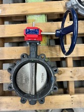 NIBCO LD3510-4 Butterfly Valve 8" 250-WWP Lug Style DI Body, NIP Disc, EPDM Seat