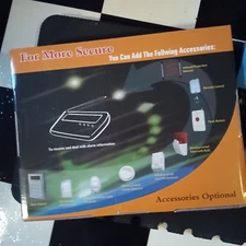 AGSHOME Security Alarm System 99+7 Zone Auto Dial GSM SMS Home Burglar Security 