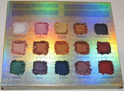 Urban Decay x Marvel Eternals 15 Eyeshadow Palette NIB Full Size Eye Shadows
