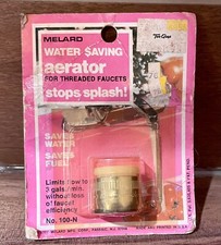 Melard Faucet Aerator - Water Saving - For Threaded Faucets - Stops Splash