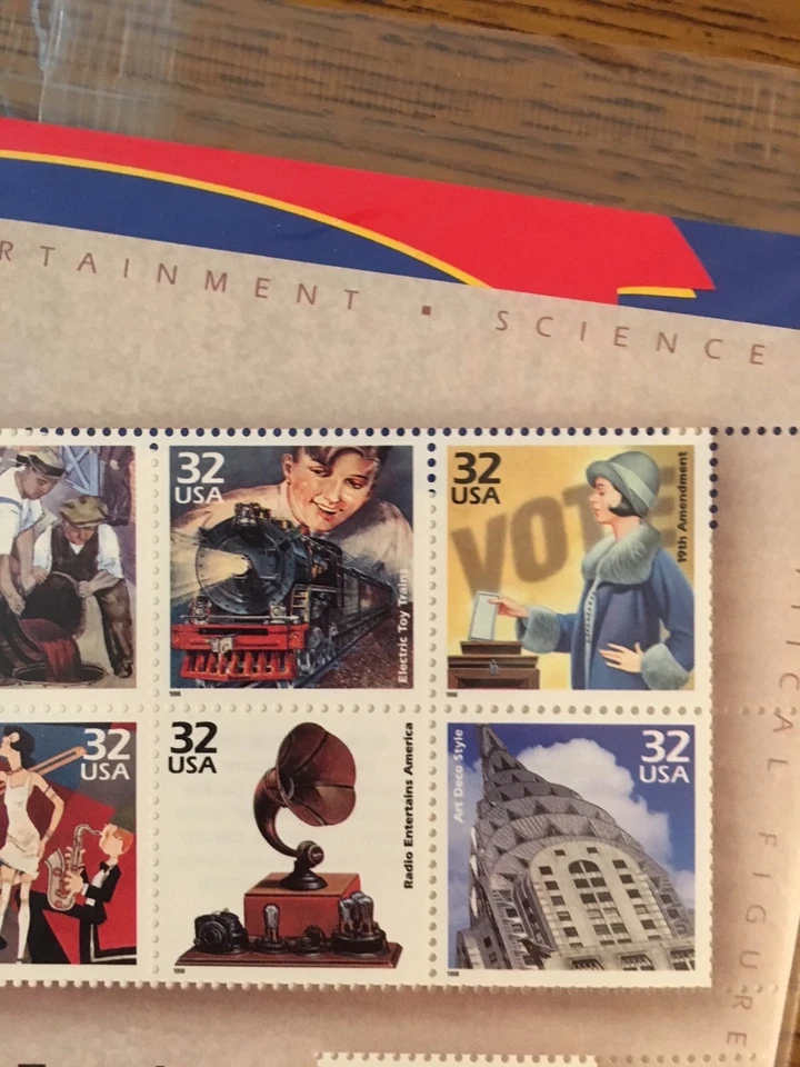 1920's Celebrate the Century Stamps - The Roaring Twenties - Image 3 of 4