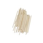 Bastelhölzer, Rundstab, 100 mm, 4 mm ø, Birke natur, Beutel 60 Stück