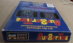 BurgerTime (Nintendo Entertainment System, NES, 1987) Cib Complete - Tested