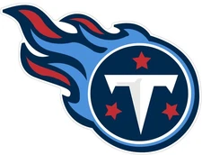 Tennessee Titans Logo - Die Cut Laminated Vinyl Sticker Decal NFL car window