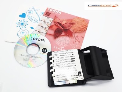 Kit Zubehör Maschine Nähen Toyota OEKAKI50G Creative OEKAKI 50 Programme