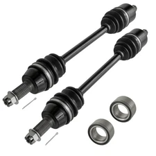 Front Left & Right CV Joint Axle With Bearing For Polaris RZR 570 EFI 2012-2019