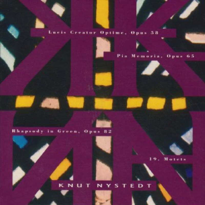 Acd4971 Knut Nystedt Lucis Creator Optime, Opus 58 / Pia Memoria, Opus 65