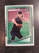 Hagen Smith 2025 Panini Donruss Optic White #160 Rated Prospect White Sox