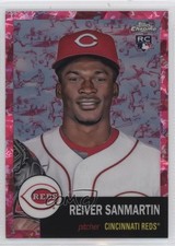 2022 Topps Chrome Platinum Anniversary 4/100 Reiver Sanmartin #441 02dl