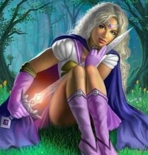 metaphysical ELF GIRL protection money MAGIC WEALTH LOVE treasure MONEY power