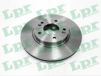 2X Bremsscheibe LPR H2036V FüR Elantra Veloster UD Kona FS CEE PRO MD OS KIA I30