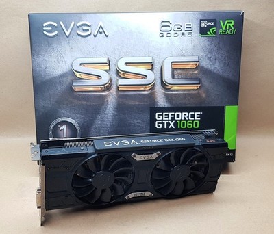 EVGA GeForce GTX 1060 6GB SSC Gaming ACX Nvidia Graphics