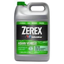 Zerex Asian Vehicle Green Antifreeze Coolant 5050 Ready-to-use 1 Gallon Zerex Asian Vehicle Green Antifreeze Coolant 5050 Ready-to-use 1 Gallon