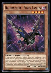 Raidraptor - Fuzzy Lanius MP16-EN058 Common Unlimited Edition