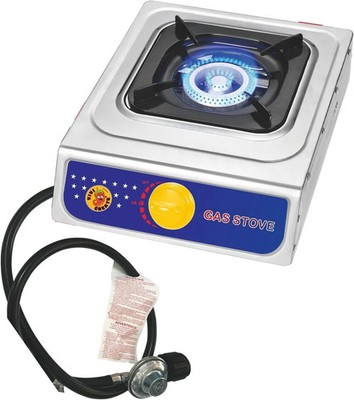 Vivicreate Propane Gas Stove 10000 BTU Single Burner Stainless Steel Cooktop Por