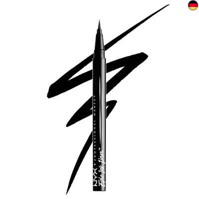 NYX Professional Makeup Epic Ink Eye Liner, Filzstift, Wasserfest, Vegane