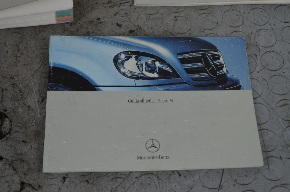 101362- Libretto Uso e Manutenzione Mercedes Classe ML W163 Dal 1997 al 2005 - Immagine 4 di 4