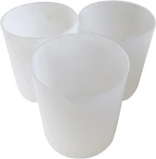 Spree Frosted Plastic Lens Globe for 3 Tier Metal Low Voltage Path White 