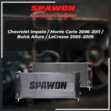 SPAWON Radiator Fit Chevrolet Impala/Carlo 2006-2011 Buick Allure/LaCrosse 05-09