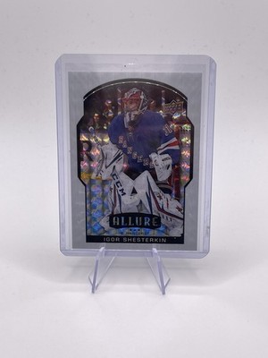 Igor Shesterkin /50 White Diamond #21 2020 Upper Deck Allure