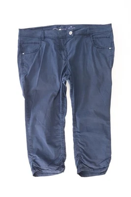 Tom Tailor pantalones para damas talla 44, XL azul algodón - Imagen 1 de 4