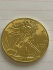 2015 Gold Gilded ASE 1 oz. 999 Fine Silver - INCREDIBLY BEAUTIFUL!!