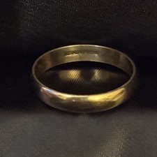 Vintage 9ct Gold Wedding Ring 9 Carat Yellow Gold Band Size N