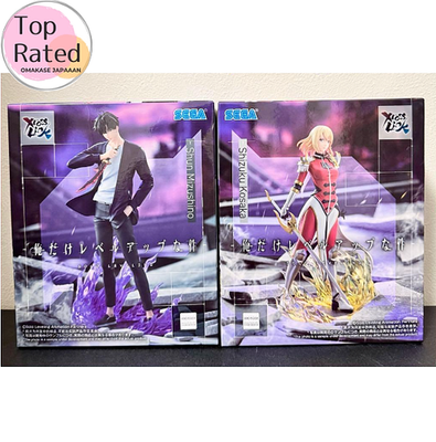 Shinknownsuke シンノスケ フィギュア ソフビ Solo Leveling XrossLink Figure Shun Mizushino Shizuku Kousaka Set