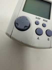 OEM Official Sega Dreamcast HKT-7000 VMU Visual Memory Unit White Tested