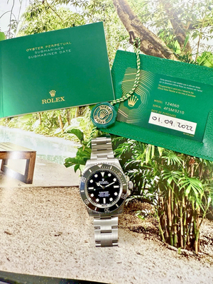Rolex Submariner 124060 No Date 41mm Stainless Steel Full Set 2022