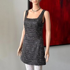 1990s GIANNI VERSACE VERSUS dress with circles dots print size IT 46