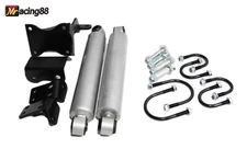 2"-6" Lift Dual Steering Stabilizer Kit For 07-18 Jeep Wrangler Unlimited JK New