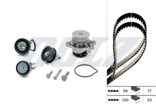Dolz KD080 Water Pump & Timing Belt Set for Skoda, VW