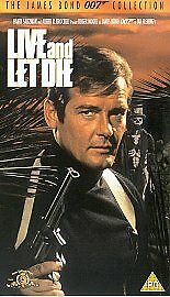 Live And Let Die (VHS, 2003) ROGER MOORE - GENUINE ORIGINAL - NEW / SEALED!!