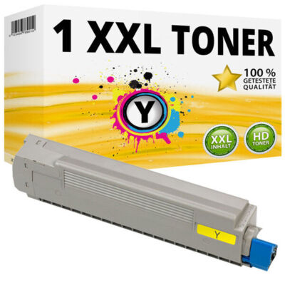 1x XXL TONER KARTUSCHE für OKI Data C8600 CDTN 8600 DN C8800 N 8800 DN 8800 CDTN