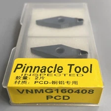 2pcs VNMG160408 PCD polycrystalline diamond PCD VNMA332 PCD Turning insertion